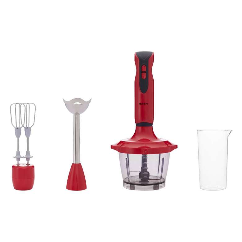 Sunny Violin 3-Piece Blender Set - Red