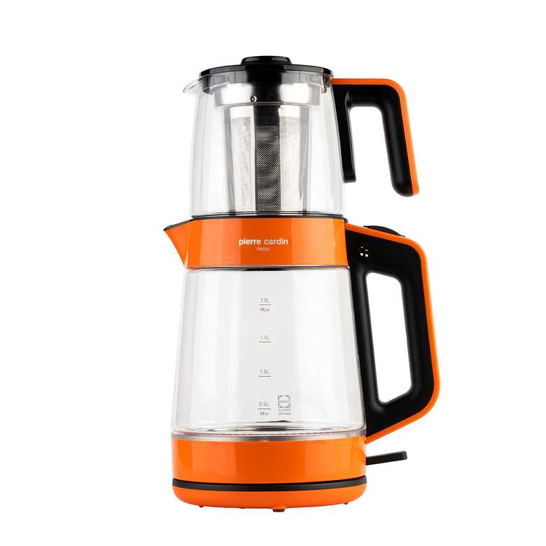 Pierre Cardin Glass Tea Maker Orange