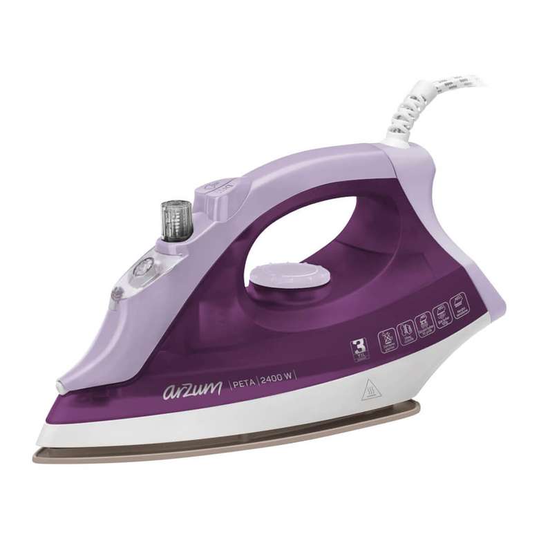 Arzum Ar695 Peta Ceramic Base Iron