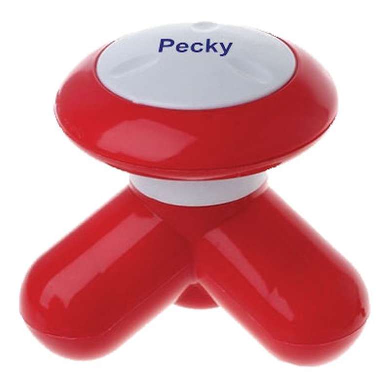 Pecky Mini Massager Red