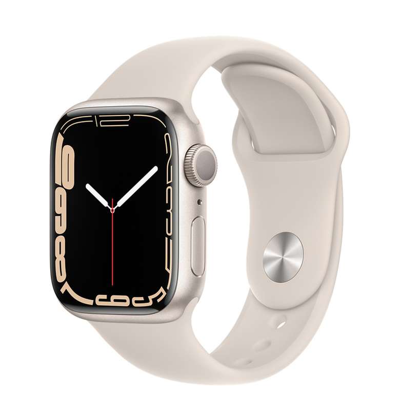 Apple Watch Series 7 GPS 41mm Smart Watch - White