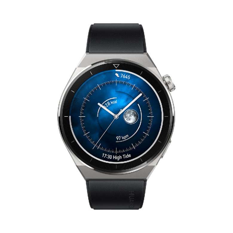 Huawei Watch GT3 Pro 46 mm Rubber Smart Watch Black