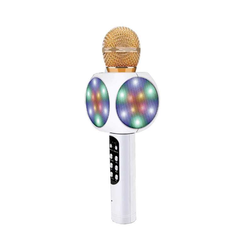 Piranha Karaoke Microphone White