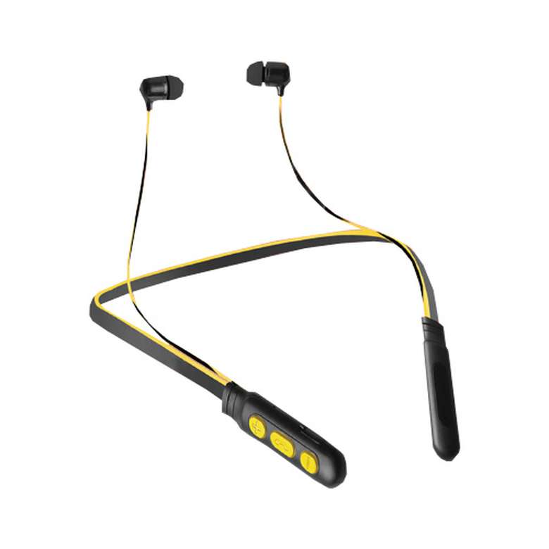 Piranha 2281 Wireless BT Sport Headphones - Yellow