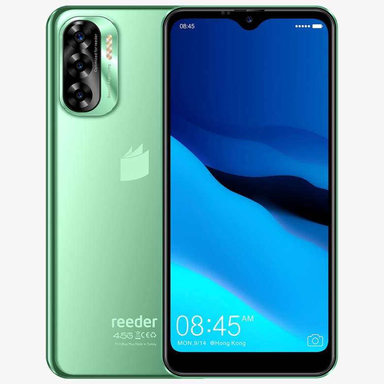 Reeder P13 Blue 2022 Mobile Phone Green