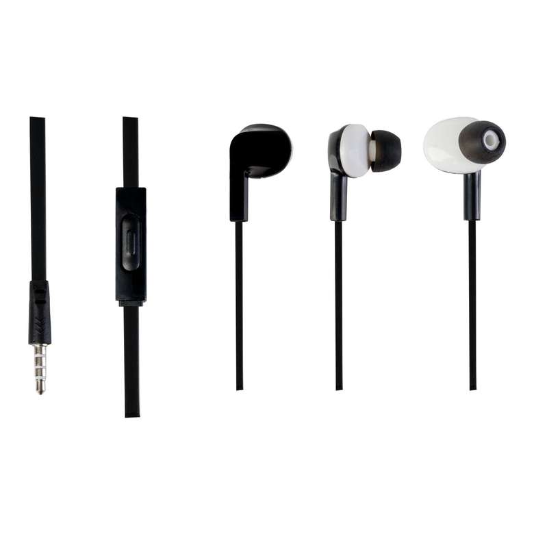 Go Mobile In-Ear Headphones Black