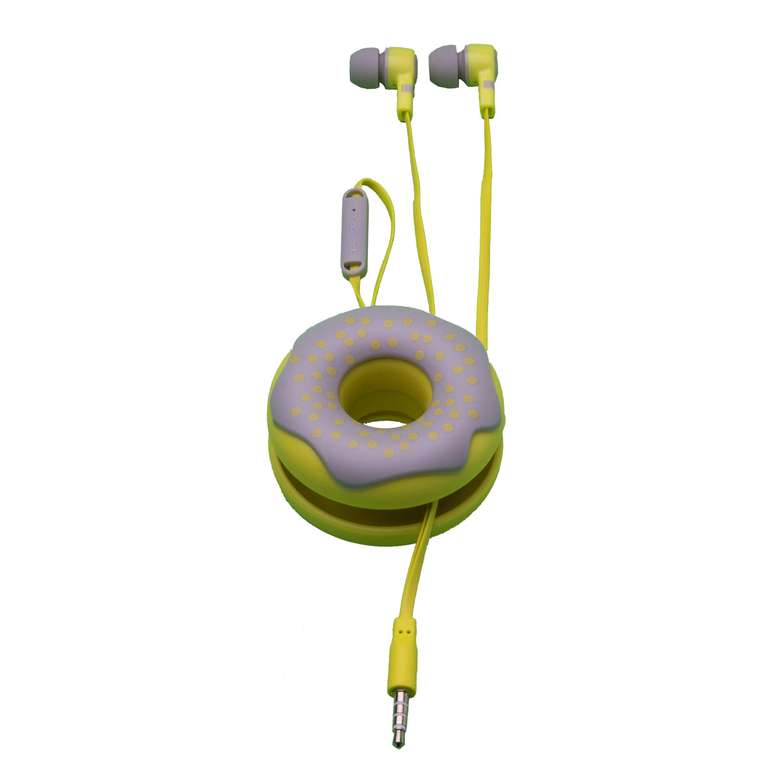 Go Smart Shaped Headphones Yellow