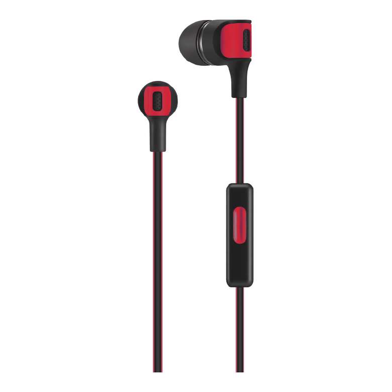 GoSmart In-Ear Headphones Red