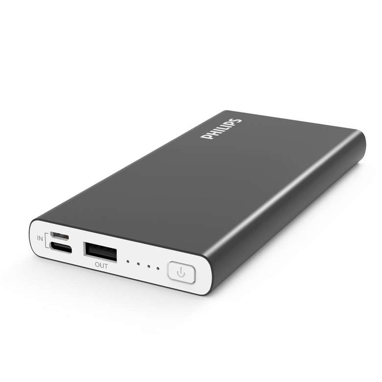 Philips DLP6710 10.000 mAh Powerbank Black