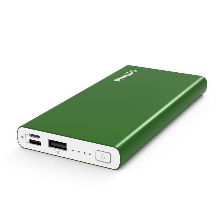 Philips DLP6710 10.000 mAh Powerbank Green