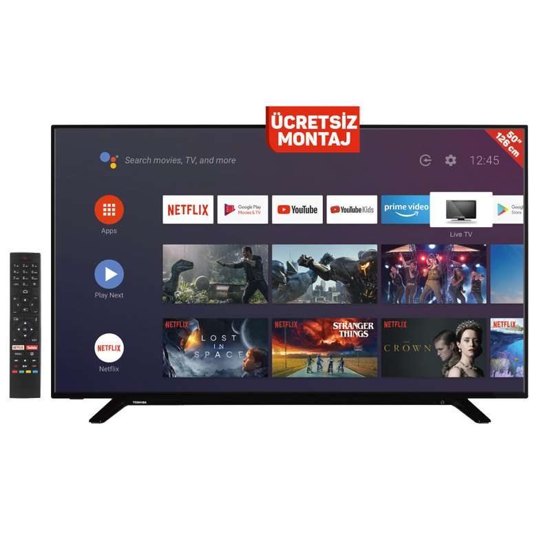 Toshiba 50UA2063DT 50'' 4K Android TV