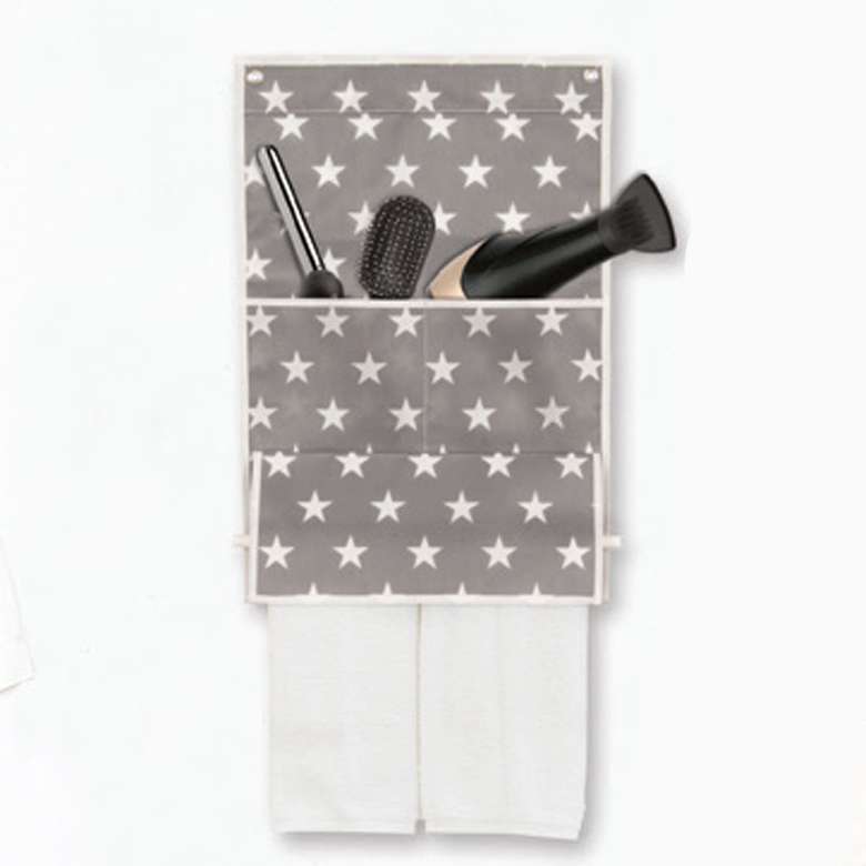 Multi-Purpose Bathroom Organizer - Grey-White