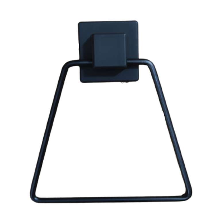 Locked Suction Cup Bathroom Products Matt Black