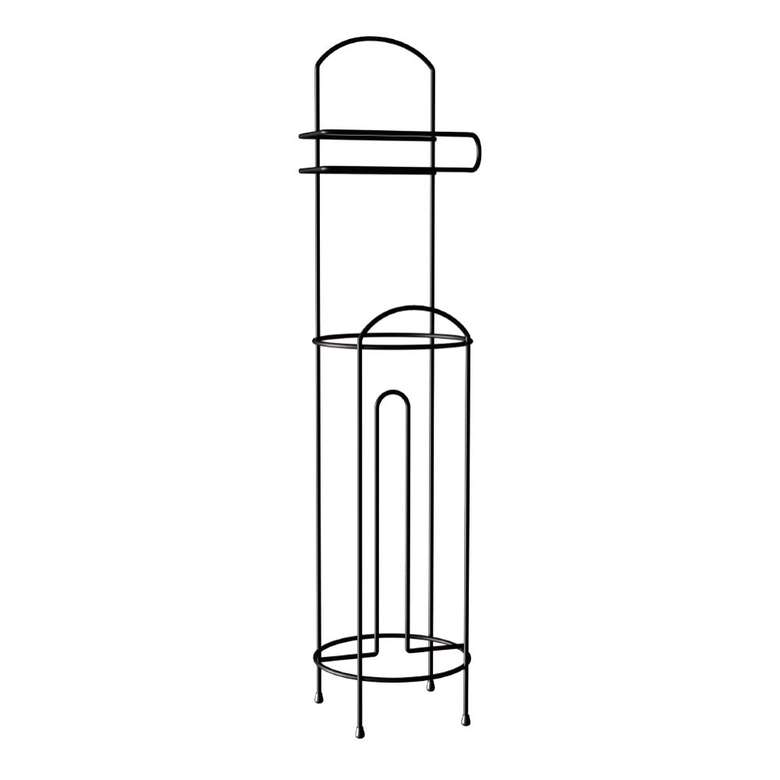 Metaltex Footed Replacement Toilet Paper Holder Quantity