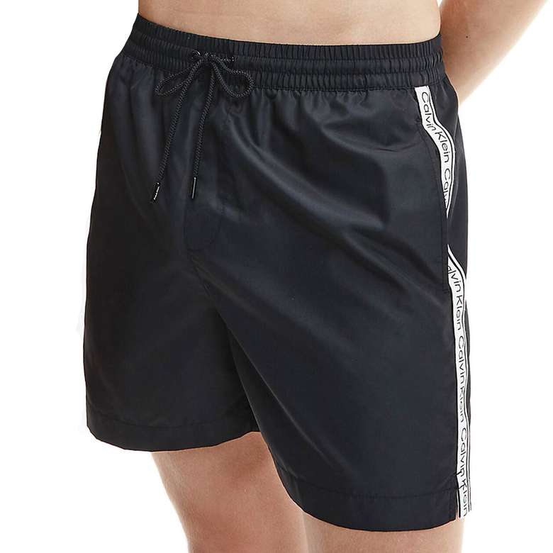 Calvin Klein KM0KM00741-BEH Men's Swimwear Black