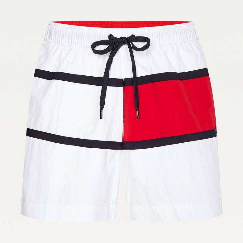 Tommy Hilfiger UM0UM02055-YBR Men's Swimwear White