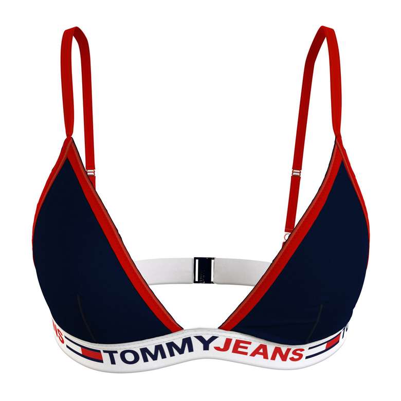 Tommy Hilfiger UW0UW03351-DW5 Women's Bikini Top Navy Blue