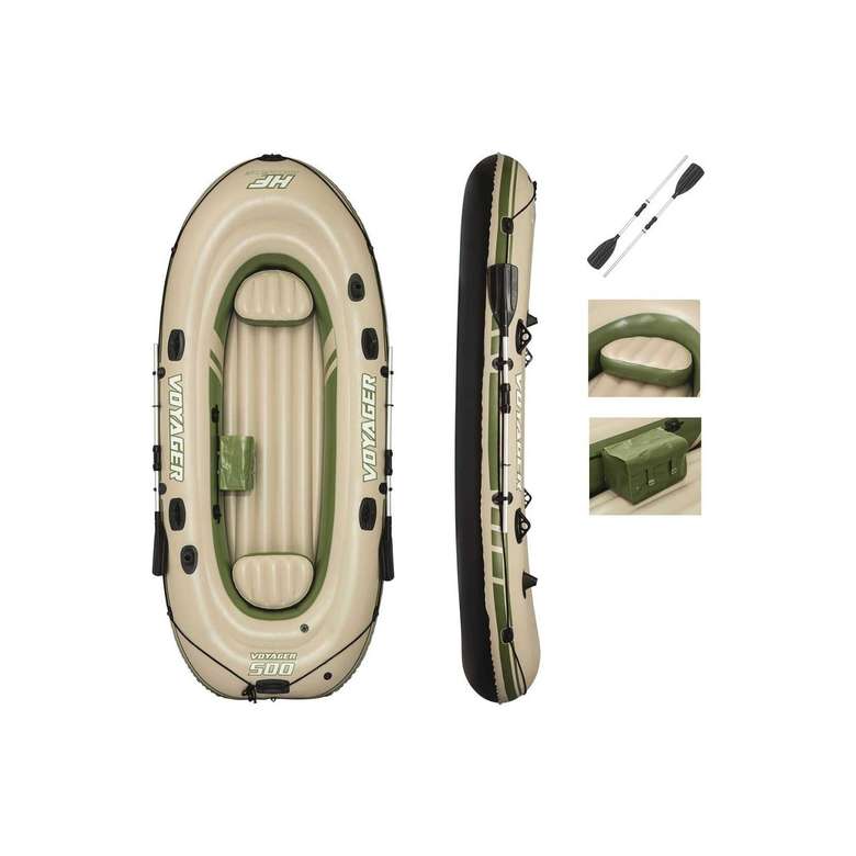 Bestway 3 Person Inflatable Boat Hydro-Force Voyager 500