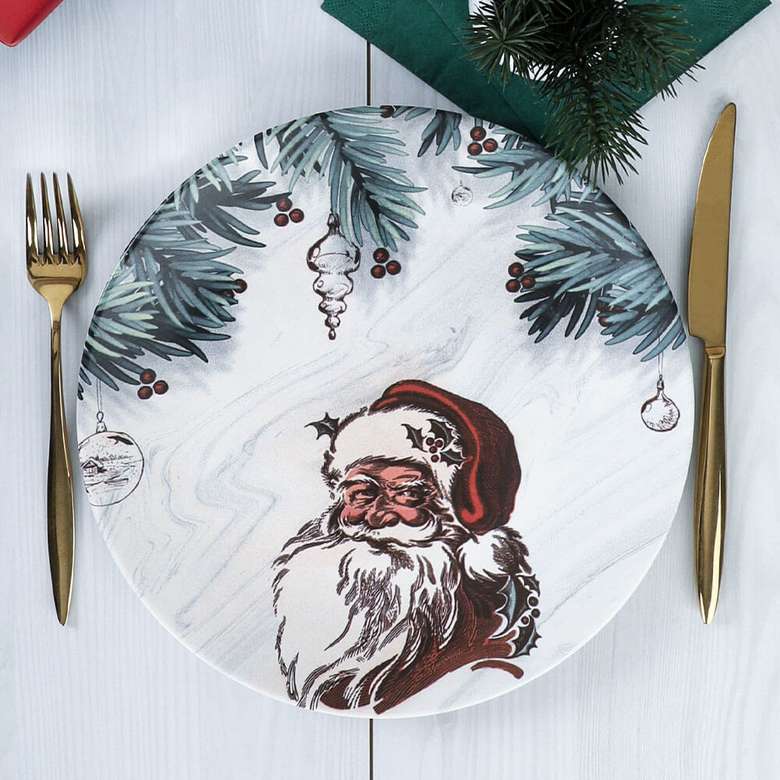 Keramika Christmas Serving Plate 26 Cm - 17958