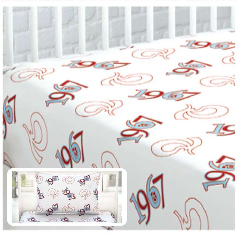 Fan Licensed Single Bed Sheet Set Trabzon Spor