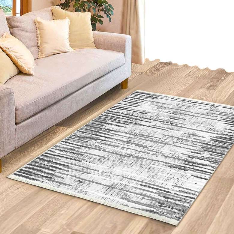 Digital Printed Carpet 3M2 Light Gray