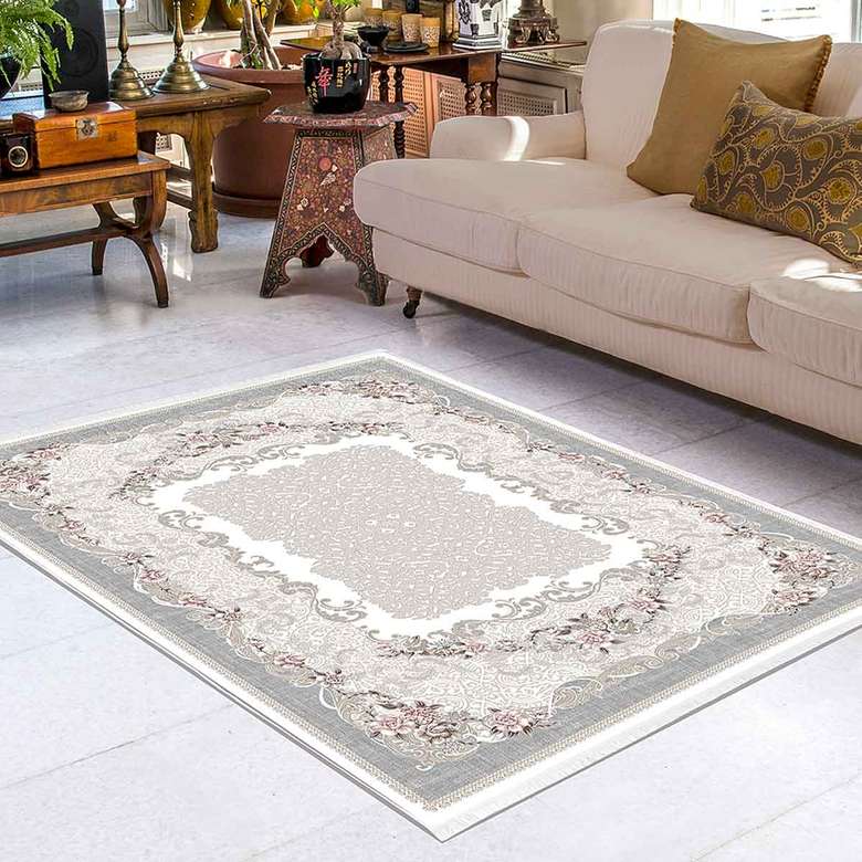 Digital Printed Carpet 3M2 Gray Pink