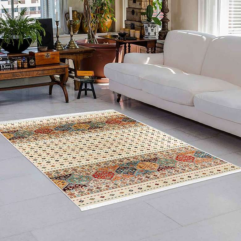 Digital Printed Carpet 4M2 Esila Cream