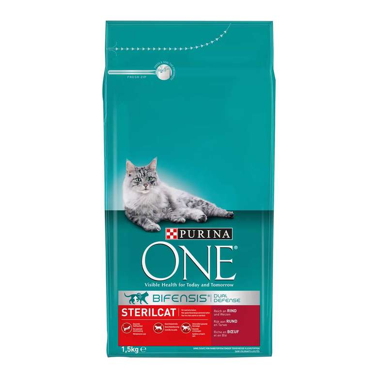 Purina One Sterile Meaty Cat Food 1.5 Kg