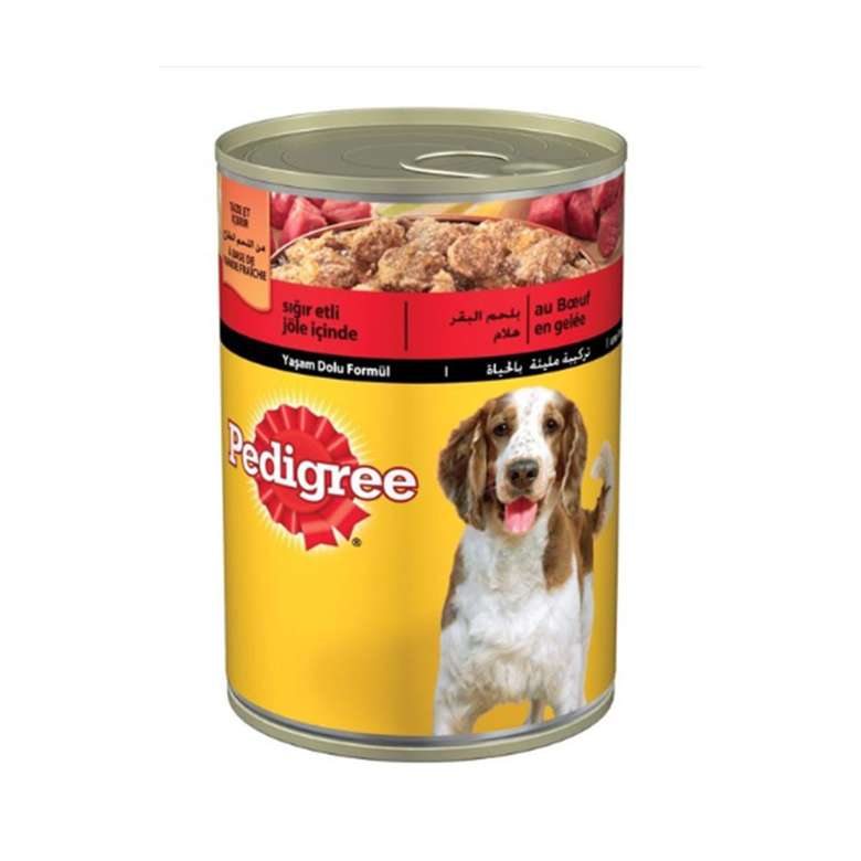 Pedigree Steak Dog Canned 400 G