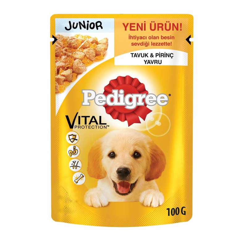 Pedigree Canned Puppy Chicken with Chicken 100 Gr