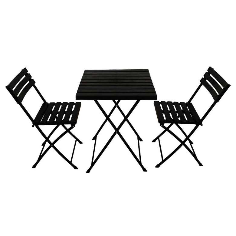 Evmoni Plastic Bistro Set for Two