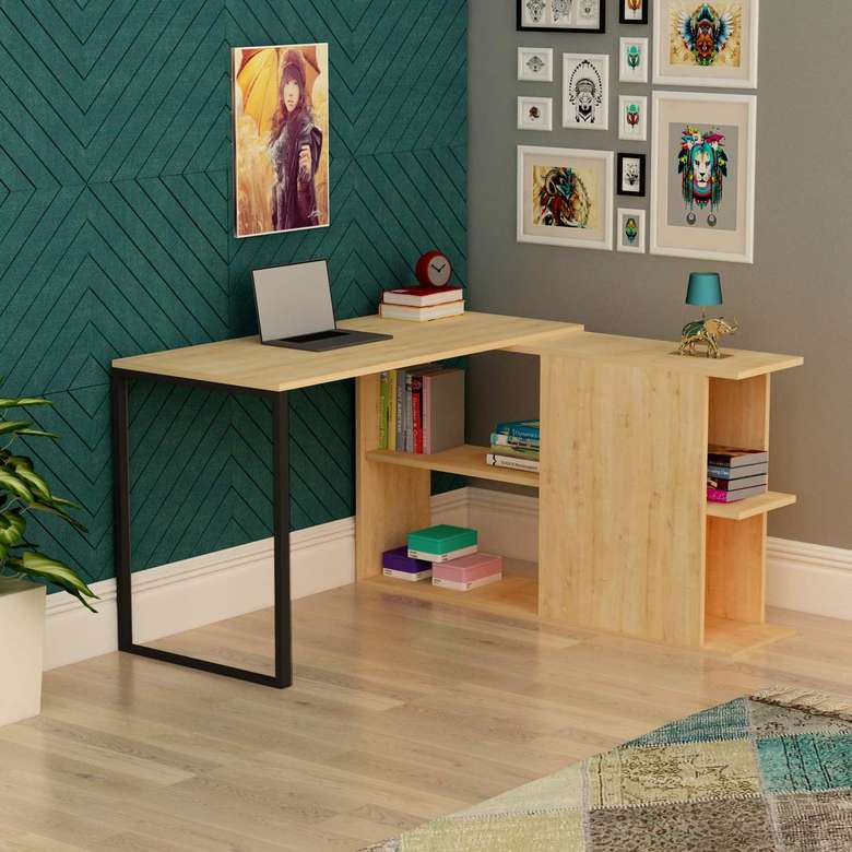 Tiamob Monel Metal Leg Desk