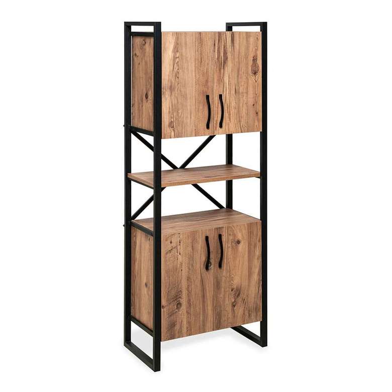 Tiamob Olivia 4 Doors Shelf Cabinet