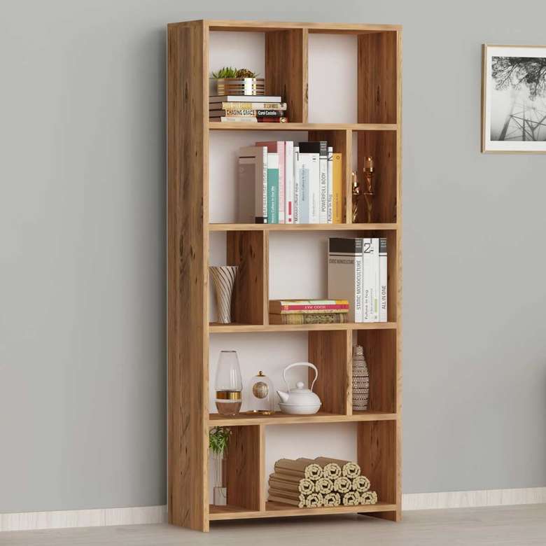 Tiamob 10-Eyed Bookcase