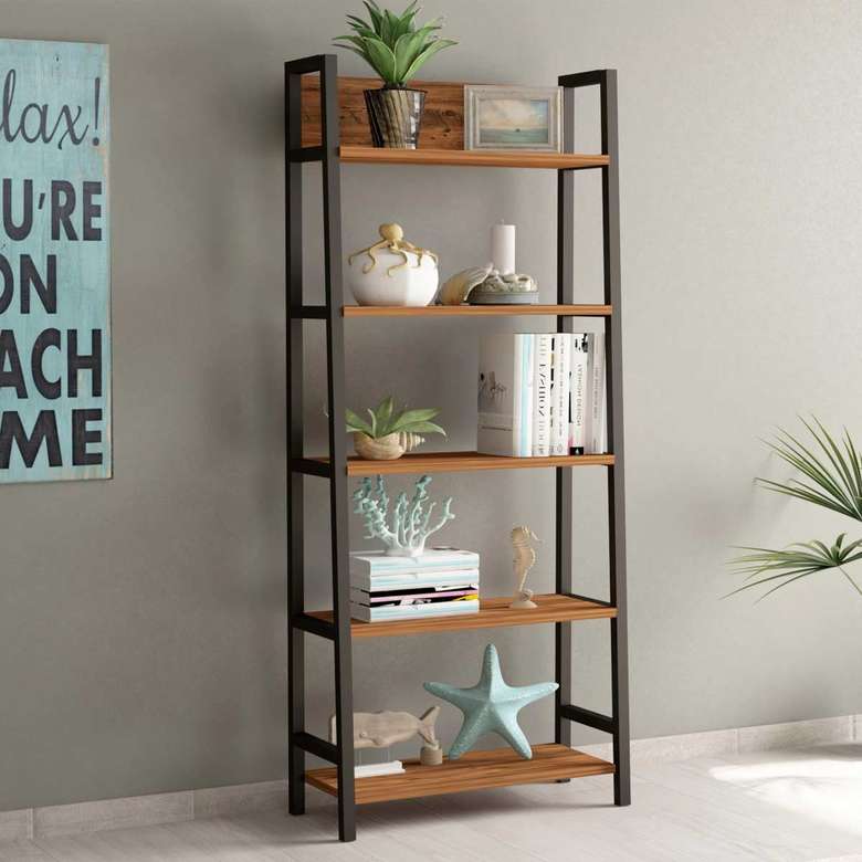 Tiamob Lion Metal Decorative Bookshelf