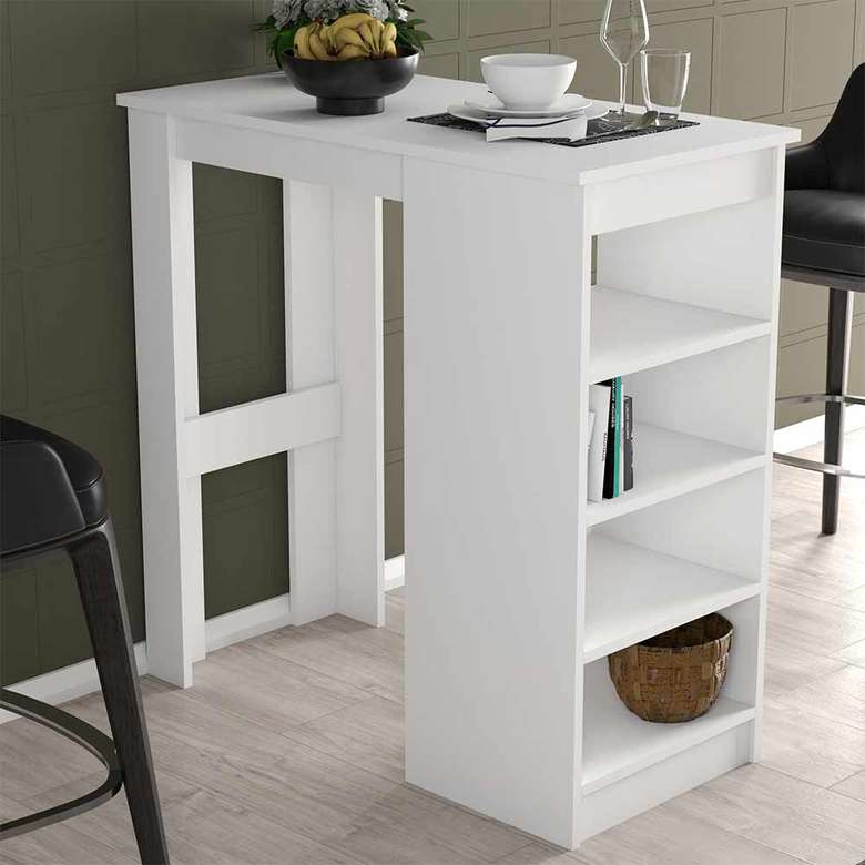 Tiamob Maxi Decorative Kitchen Table - White