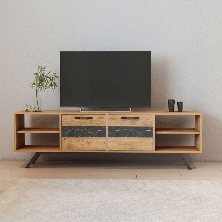 Tiamob Asya 2 Cover 4 Section Tv Stand