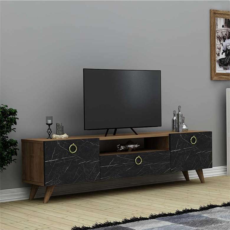 Tiamob Dicle Tv Unit Walnut