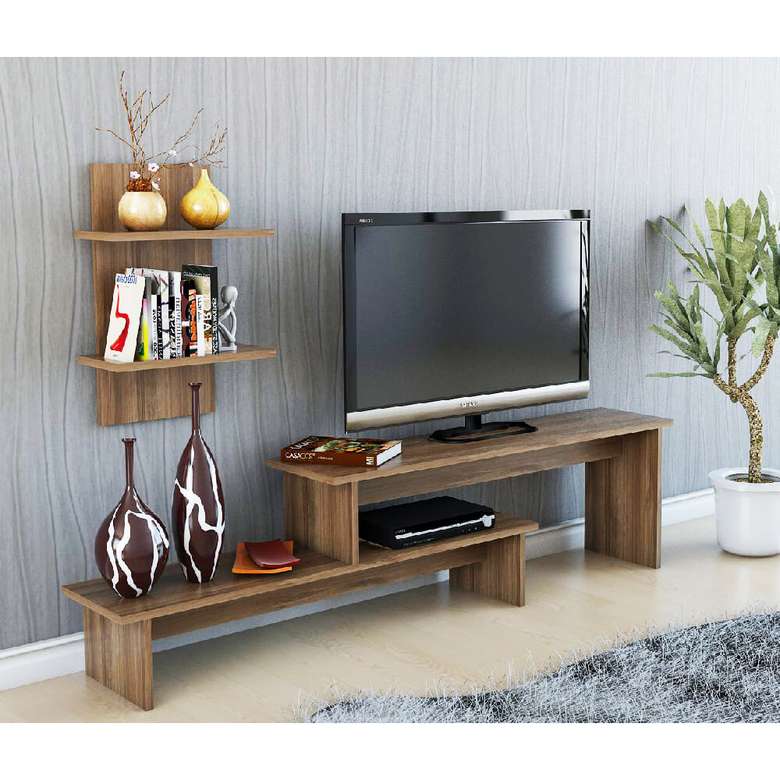 Tiamob Full Moon TV Unit Walnut