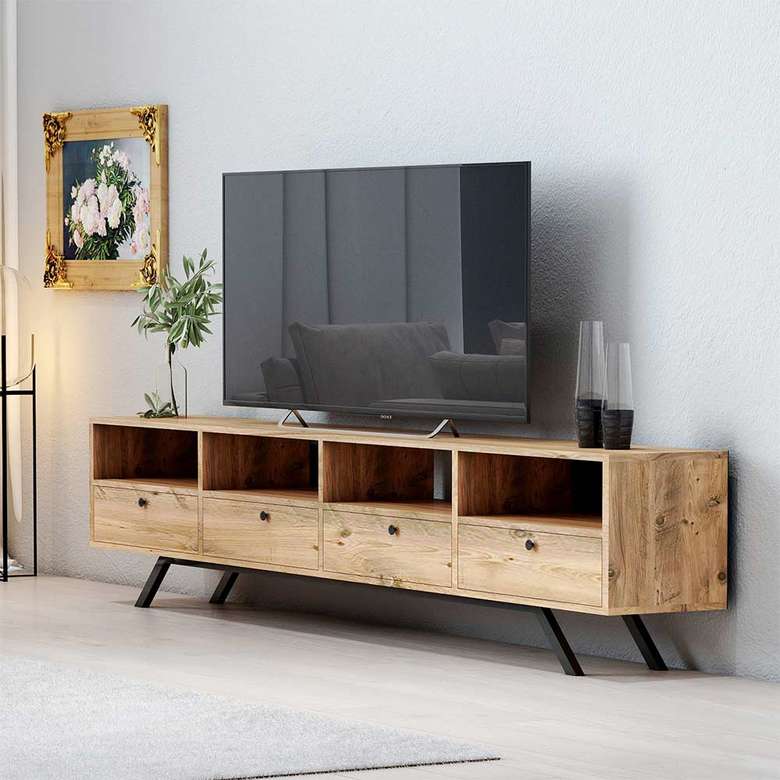 Tiamob Niko 4 Cover 4 Section TV Stand