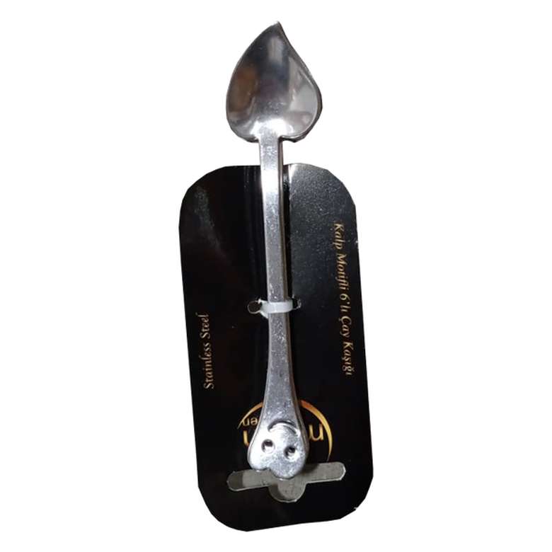 Moon Kitchen 6 Teaspoons Gray