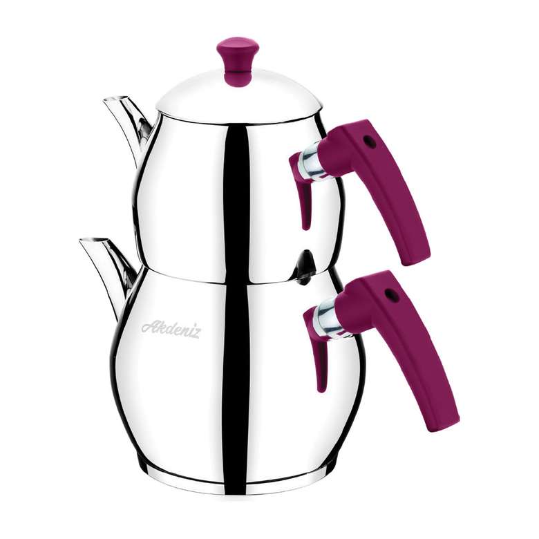 Mediterranean Family Size Teapot Mediterranean Purple