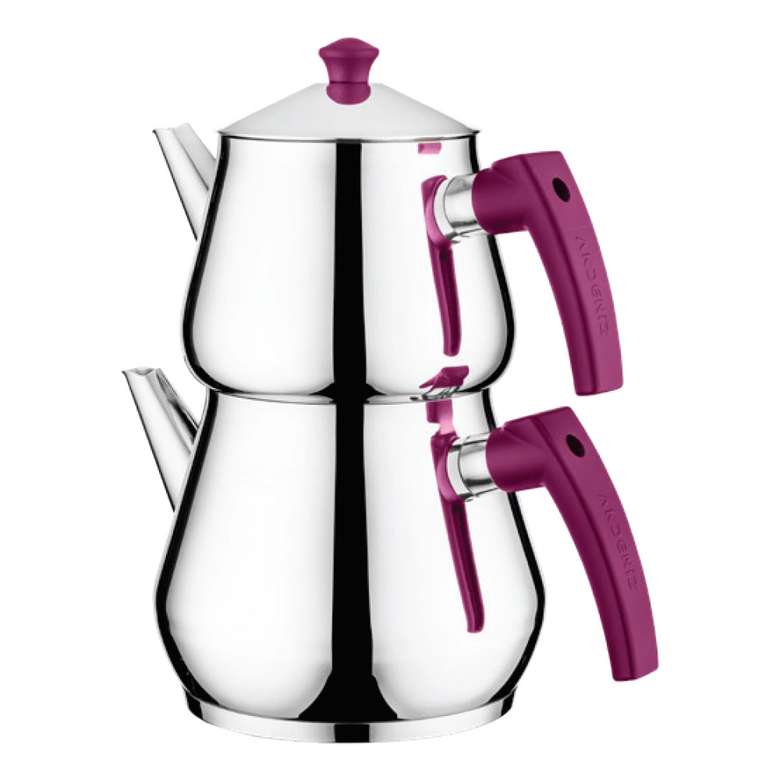 Dolphin Medium Teapot Claret Red