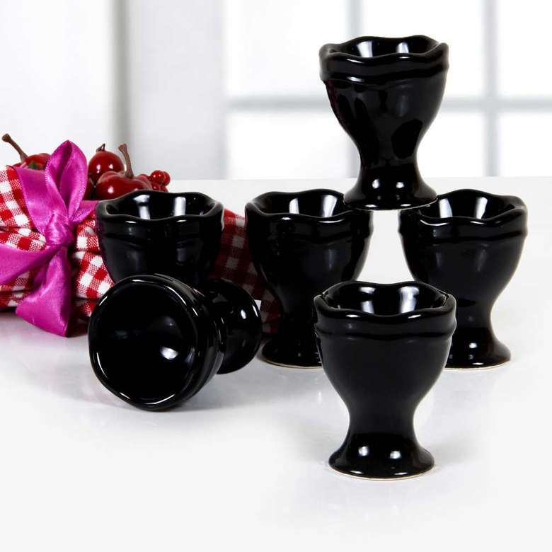 Keramika Black Juliet Ovary 7 Cm 6 Pieces