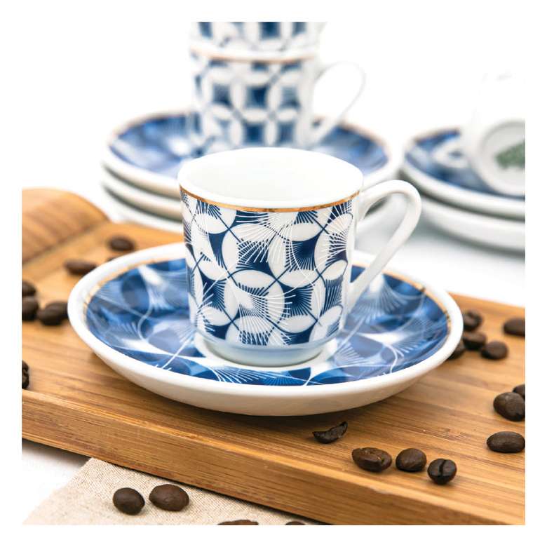 Güral Porcelain Cup Set 12 Pieces