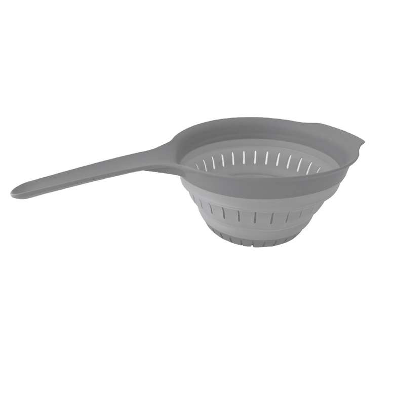 Demirel Folding Handle Strainer Gray