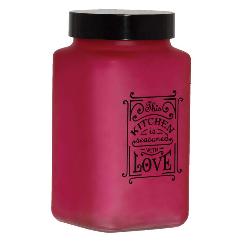 Herevin Square Jar 2 L