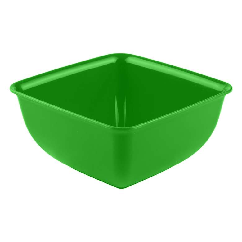 Hobbylife Plastic Deep Plate Square Green