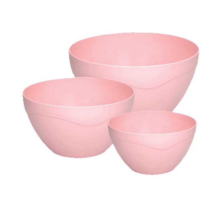 Round Bowl Set - Pink