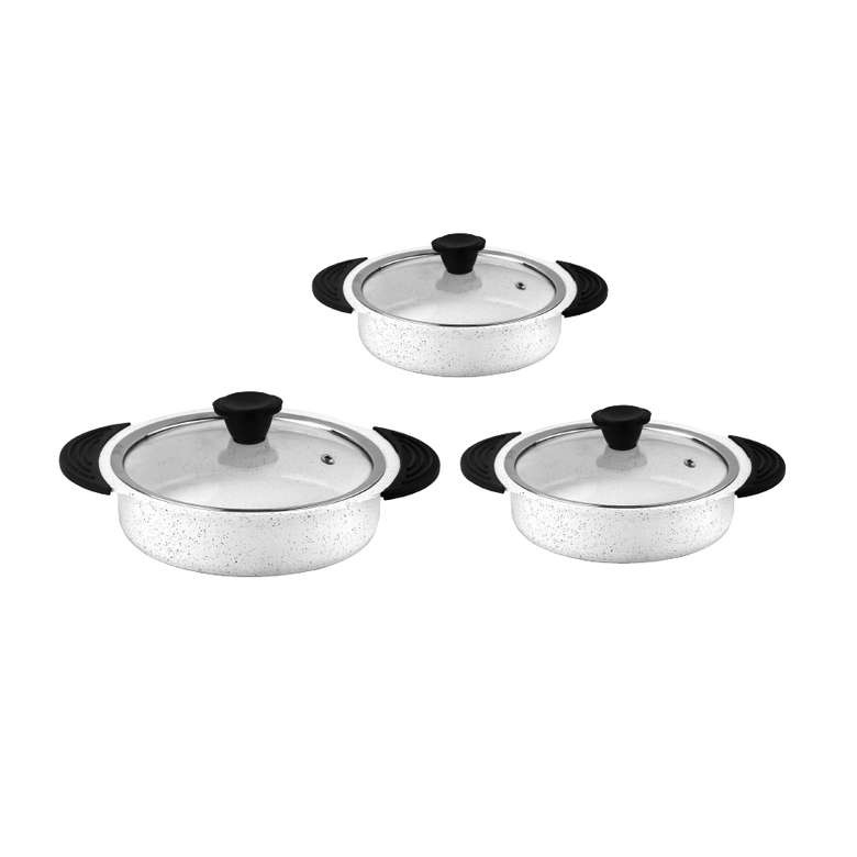 Aksu Sahan Set 3 Pieces White - White